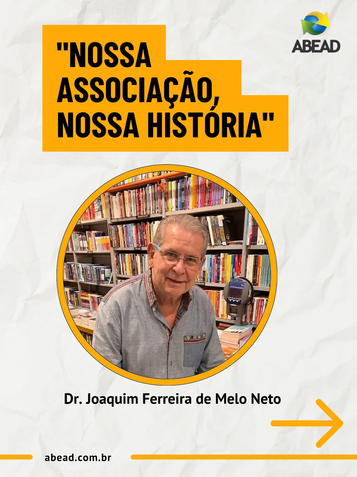 Capa da Série 05 com Dr. Joaquim Ferreira de Melo Neto.