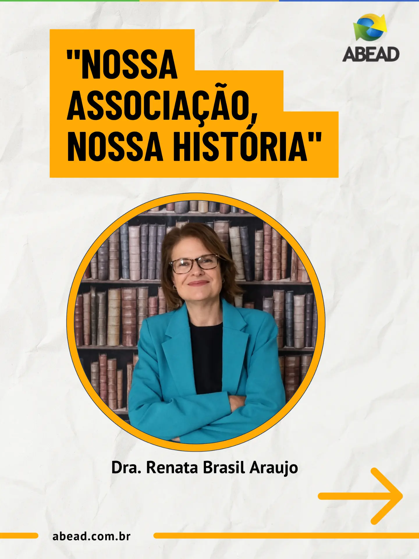 Capa da Série 06 com Dra. Renata Brasil Araujo.